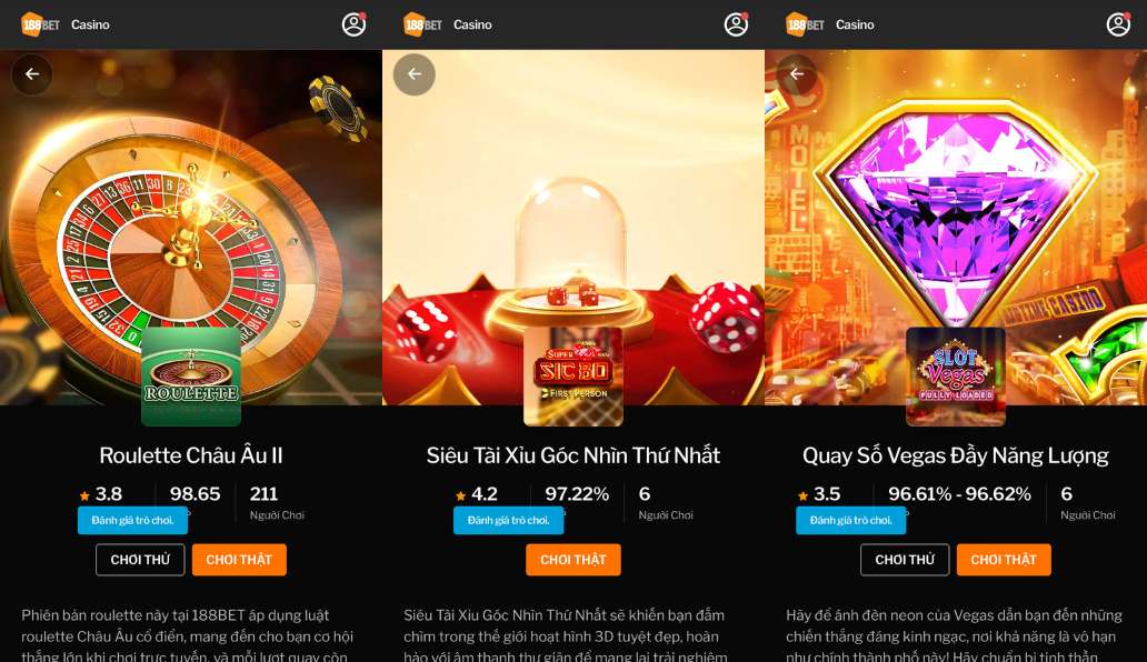 Những Trò Chơi Phổ Biến Nhất Trong Casino Online