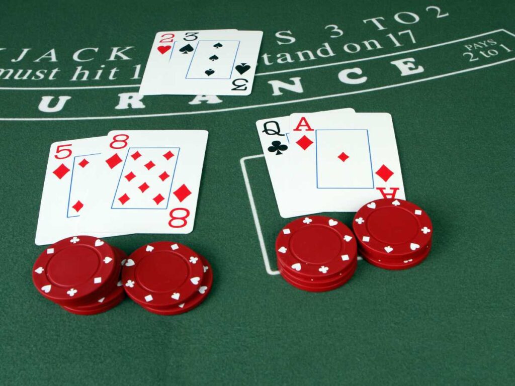 Cược bảo hiểm Blackjack